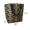 Pack of 5 Hawthorn Diamond Aztec Pattern Jute Tote Bag Quilting Essential